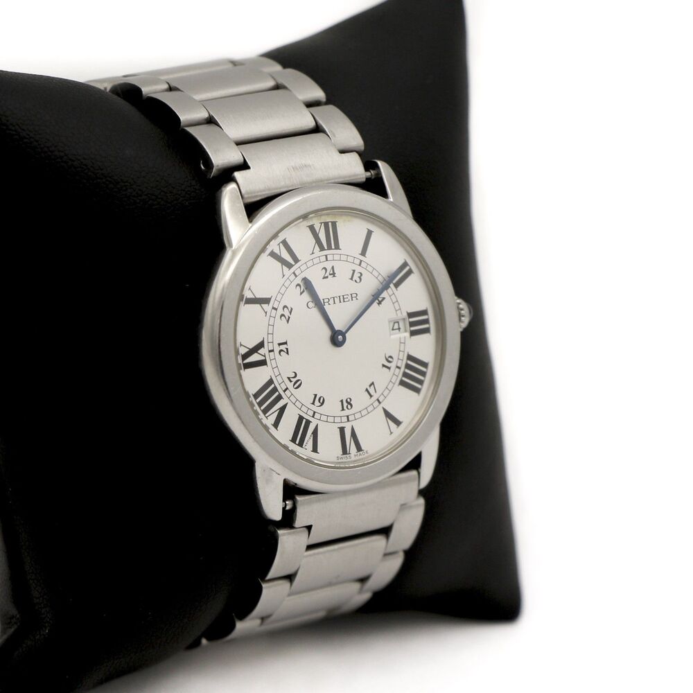 Cartier Ronde Solo 36mm Stainless Steel Date Watch